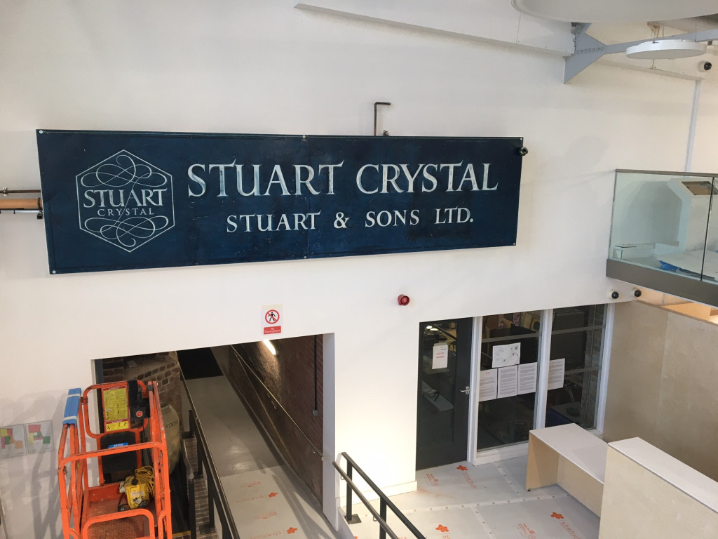 17.1.22 Stuart & Sons Sign from Upstairs